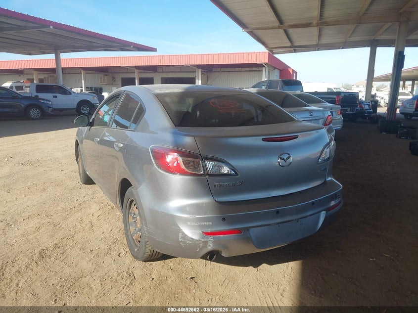 Vin: jm1bl1up6d1852897, lot: 45089590, mazda mazda3 i sport 20133
