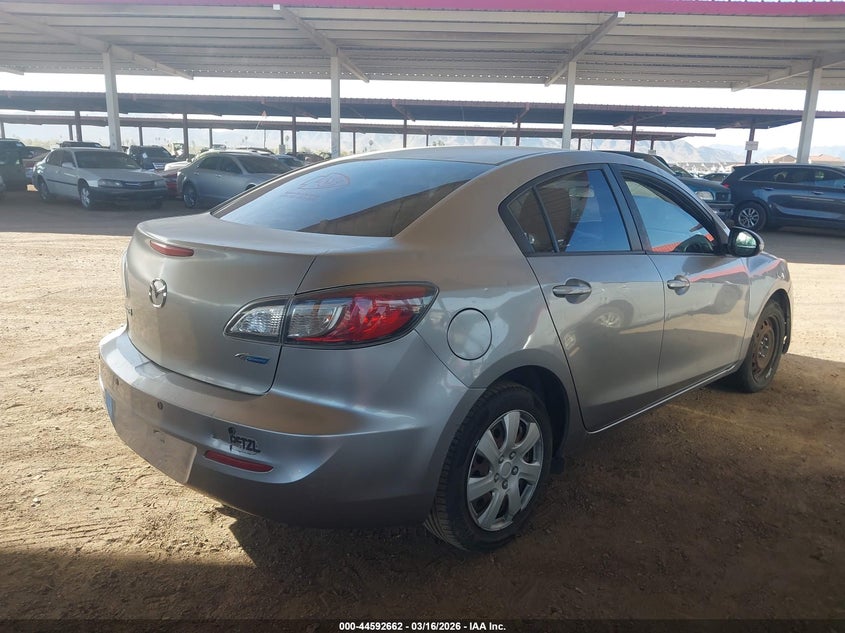 Vin: jm1bl1up6d1852897, lot: 45089590, mazda mazda3 i sport 20134