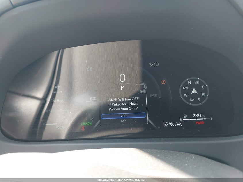 2025 Lexus Ux 300H Premium VIN: JTHUCJDH5S2008745 Lot: 44592697