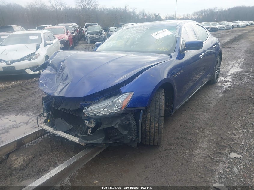 Vin: zam57rtaxf1139318, lot: 45089687, maserati ghibli s q4 20152