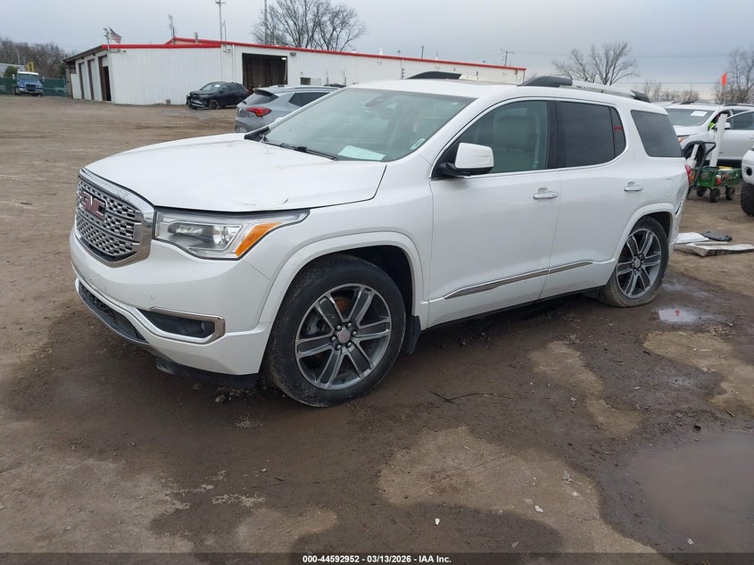 Vin: 1gkknxls1jz166951, lot: 45089880, gmc acadia denali 20182