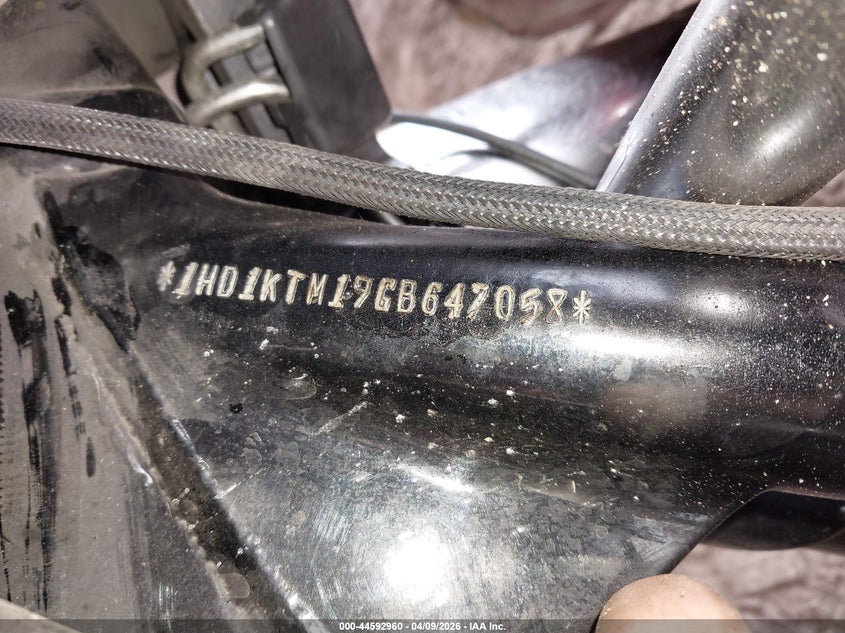 2016 Harley-Davidson Fltrxs Road Glide Special VIN: 1HD1KTM19GB647058 Lot: 44592960