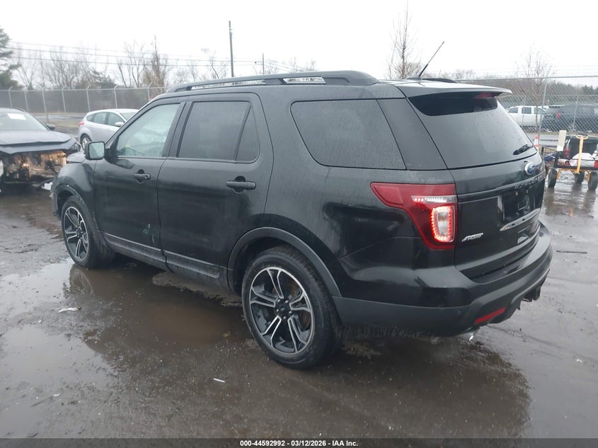 Vin: 1fm5k8gt9fgc40089, lot: 45089920, ford explorer sport 20153
