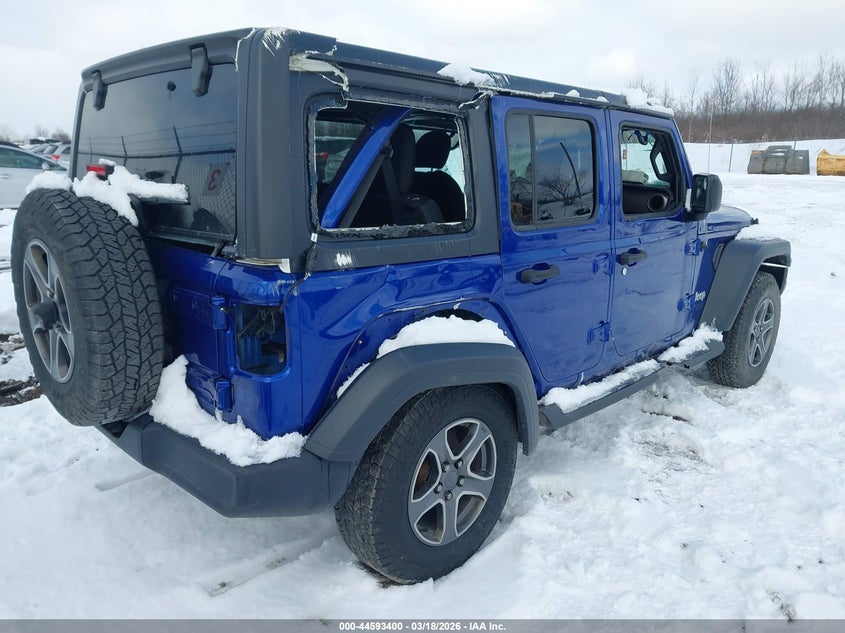 2018 Jeep Wrangler Unlimited Sport S 4X4