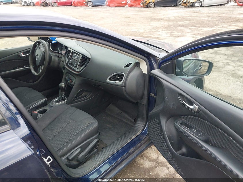 2016 DODGE DART SEDAN 2.4L I-4 VVT, 184HP