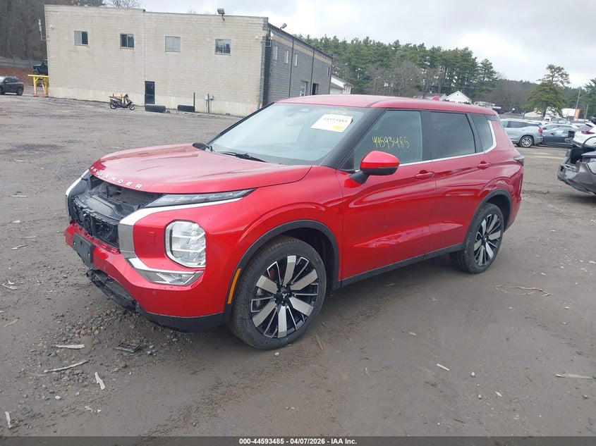 Vin: ja4j4va88sz053869, lot: 45090413, mitsubishi outlander se 2.5 s-awc 20252