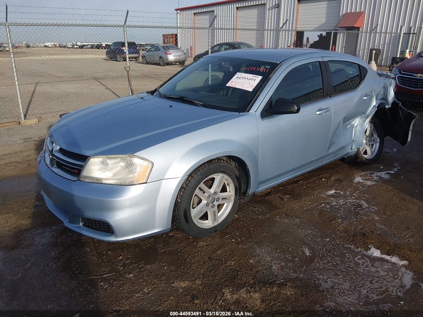2013 Dodge Avenger Se V6