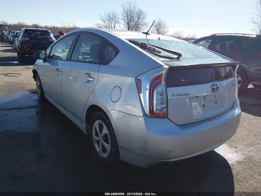 2012 Toyota Prius Three