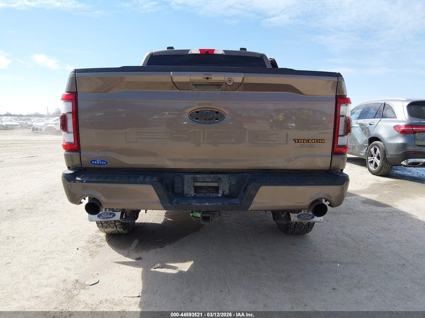 VIN 1FTEW1E81NFB91229 2022 FORD F-150 TREMOR