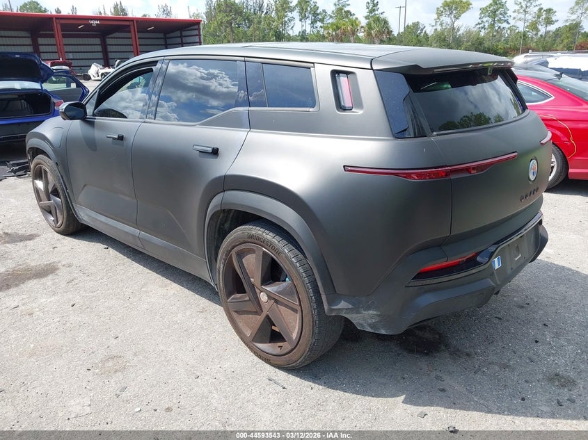 Vin: vcf1zbu21pg004240, lot: 45090471, fisker ocean one 20233