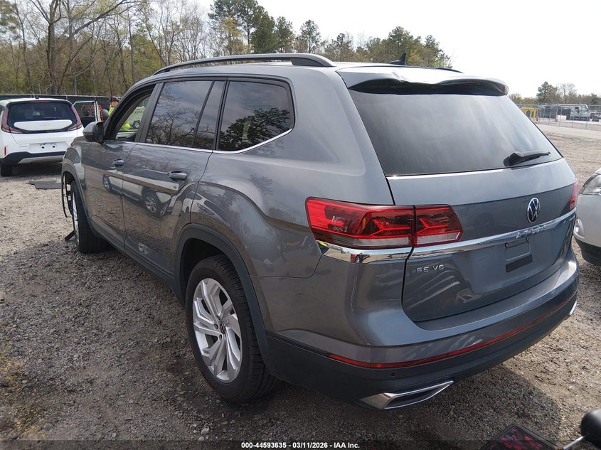 2021 Volkswagen Atlas 3.6L V6 Se W/Technology