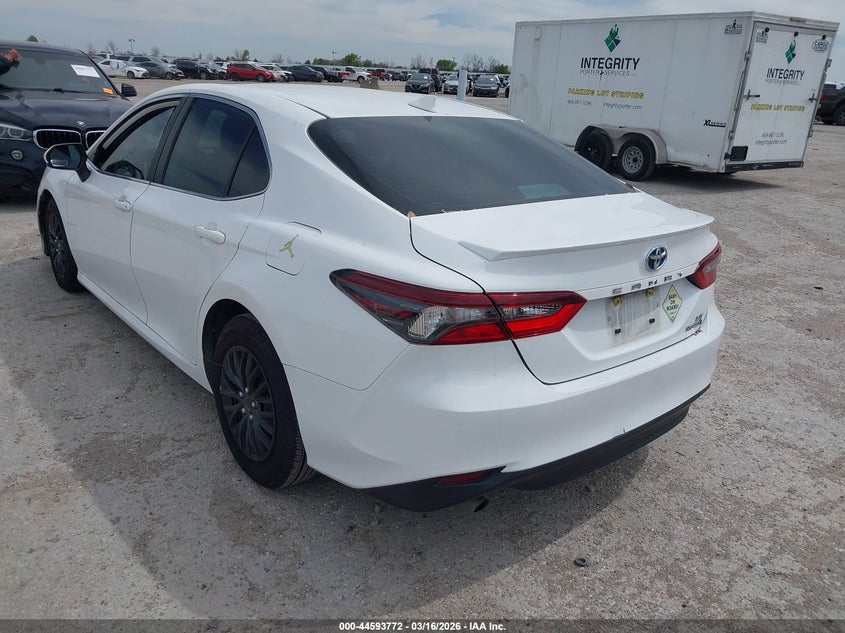 2022 Toyota Camry Le Hybrid