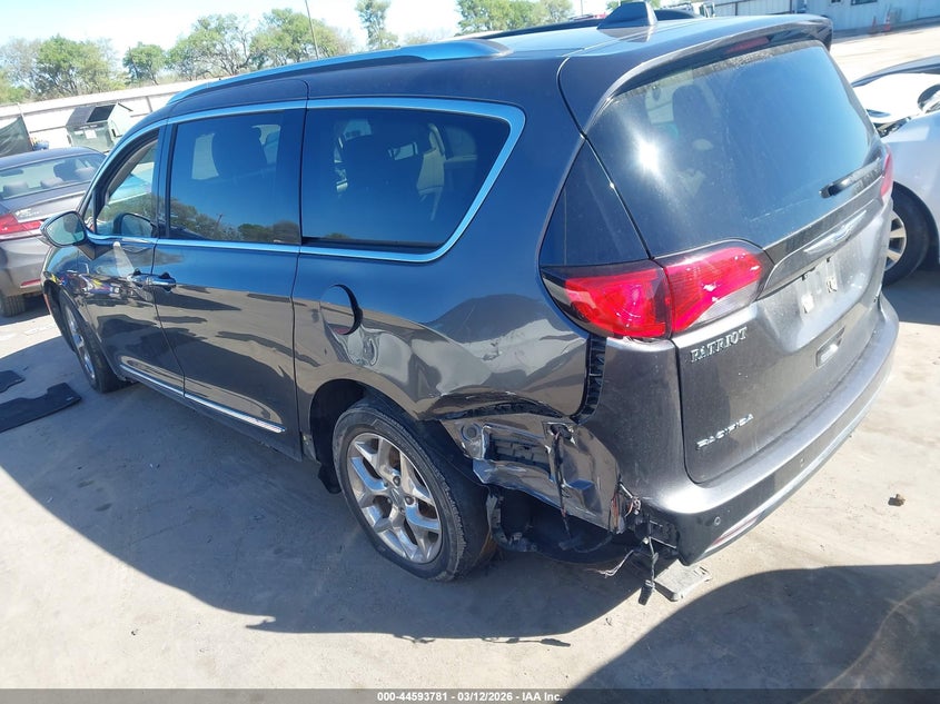Vin: 2c4rc1gg3kr551586, lot: 45090709, chrysler pacifica limited 20193