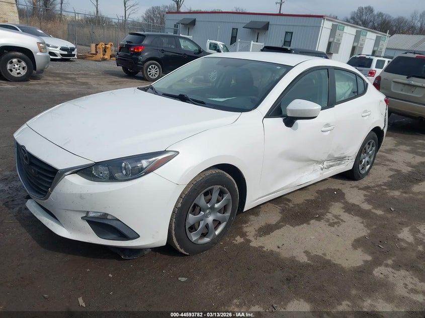 Vin: 3mzbm1u78em110970, lot: 45090710, mazda mazda3 i sport 20142