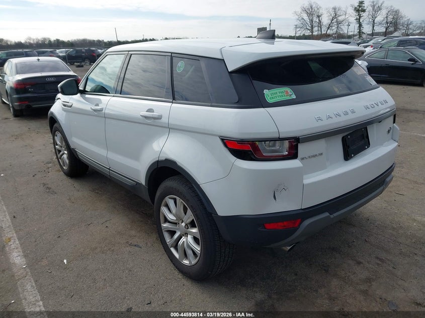 2018 Land Rover Range Rover Evoque Se/Se Premium