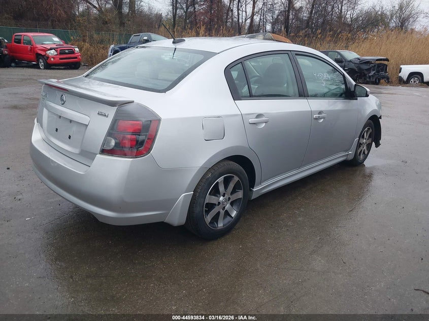 2012 Nissan Sentra 2.0 Sr