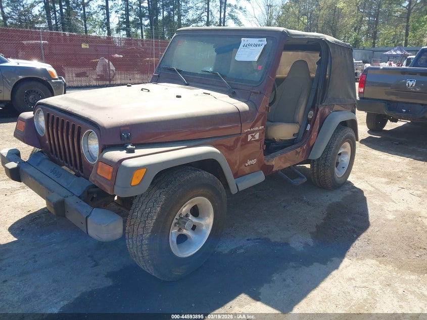 2002 Jeep Wrangler X