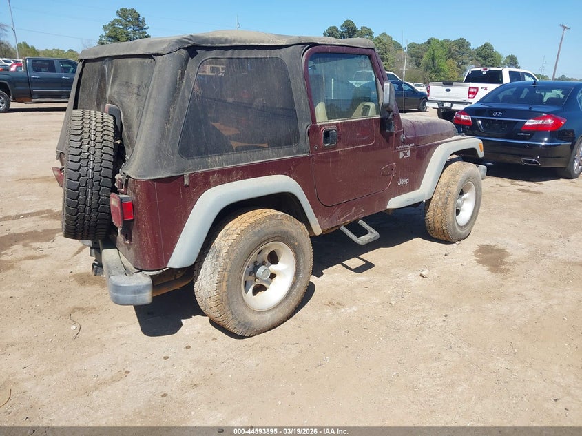 2002 Jeep Wrangler X