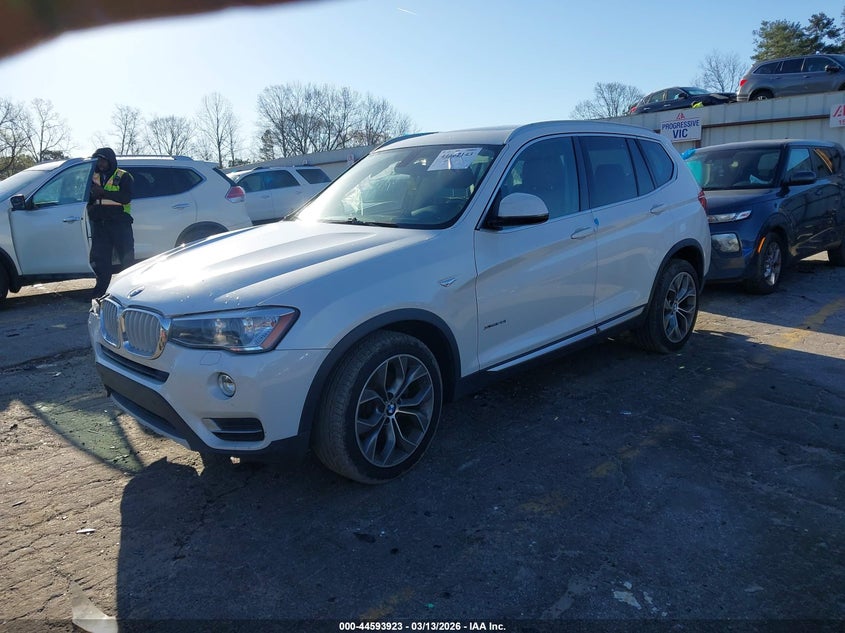 Vin: 5uxwx9c59g0d84731, lot: 45090851, bmw x3 xdrive28i 20162