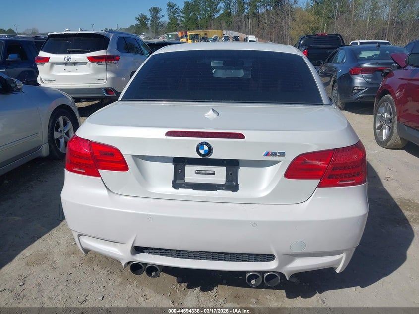 2011 BMW M3 VIN: WBSDX9C50BE584214 Lot: 44594338