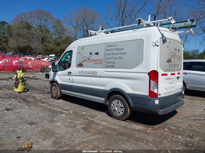 Vin: 1fdzk1cm1fkb30450, lot: 45091488, ford transit-150 xlt 20153