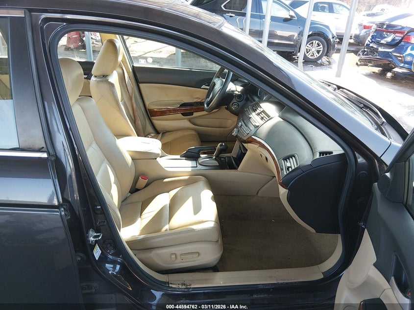 2012 Honda Accord 2.4 2.4 Ex-L brown Lot 111044594762 Vin 1HGCP2F86CA130771