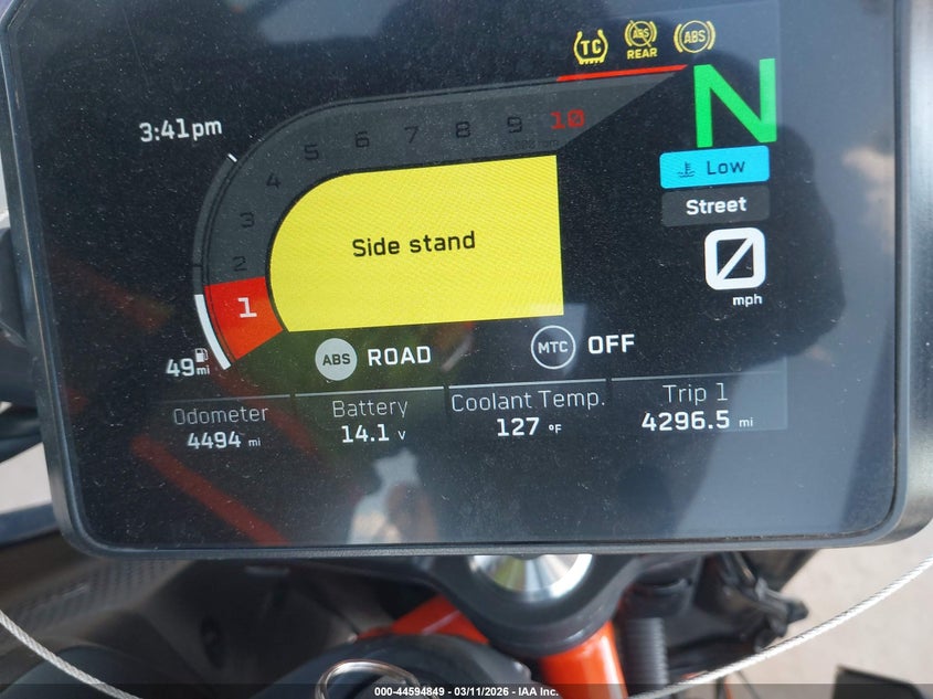 2024 Ktm 390 Duke VIN: MD2JPJ407RN276394 Lot: 44594849