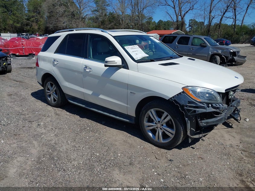 2012 Mercedes-Benz Ml 350 4Matic