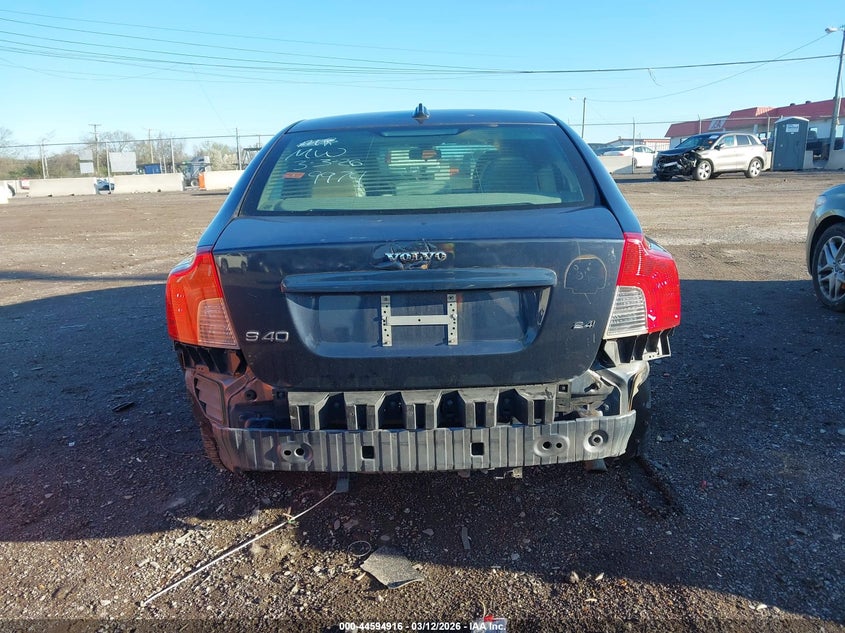 2008 Volvo S40 2.4I VIN: YV1MS382X82379974 Lot: 44594916