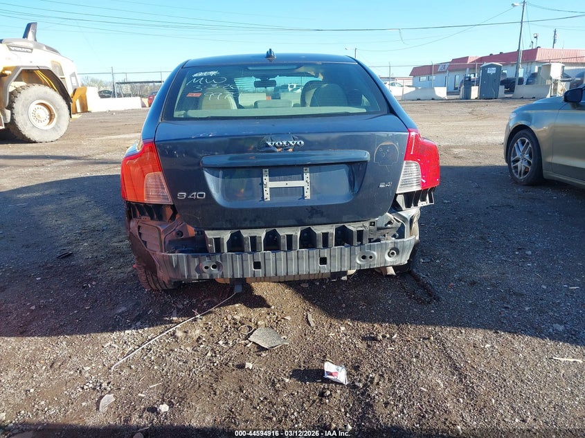 2008 Volvo S40 2.4I VIN: YV1MS382X82379974 Lot: 44594916