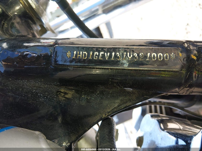 2001 Harley-Davidson Fxdwg VIN: 1HD1GEV131Y321000 Lot: 44594968