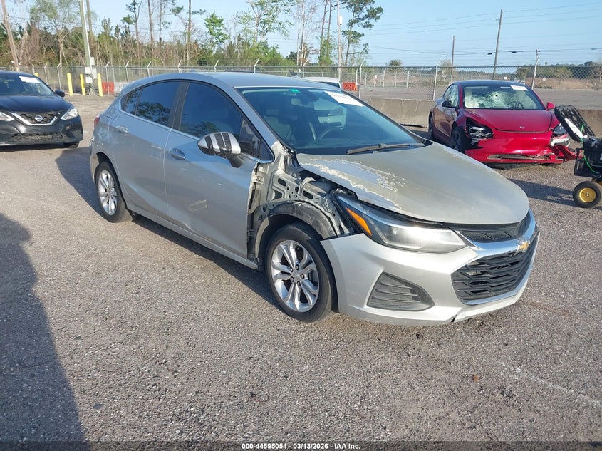 CHEVROLET CRUZE 2019. Lot# 44595054. VIN 3G1BE6SM0KS543494. Photo 1