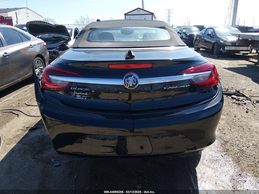 2017 Buick Cascada Premium VIN: W04WH3N57HG142092 Lot: 44595256