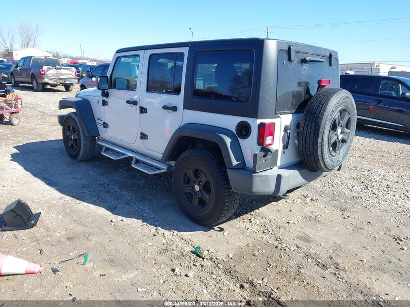 2018 Jeep Wrangler Jk Unlimited Sport S 4X4