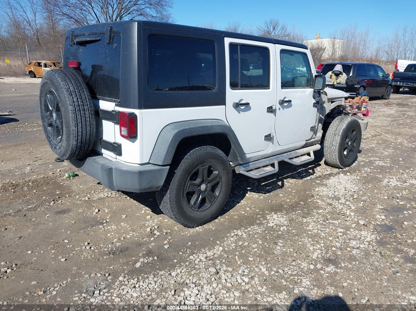 2018 Jeep Wrangler Jk Unlimited Sport S 4X4
