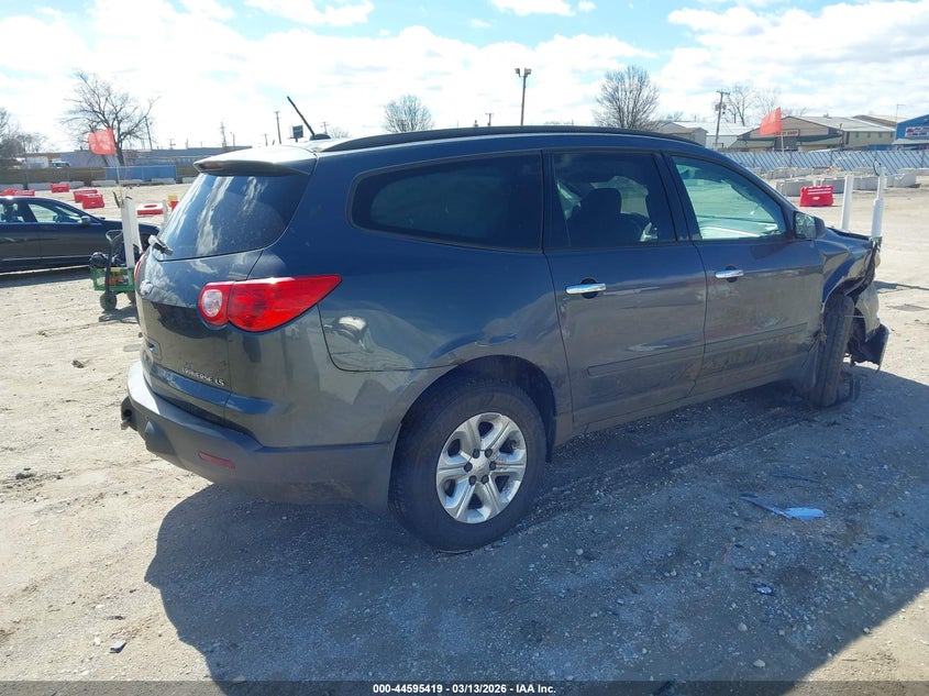 2012 Chevrolet Traverse 3.6 Ls blue Lot 111044595419 Vin 1GNKRFED1CJ258952
