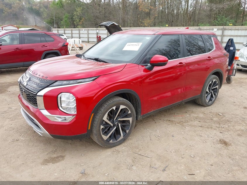 2022 Mitsubishi Outlander Black Edition 2Wd/Se 2.5 2Wd/Se Launch Edition 2Wd
