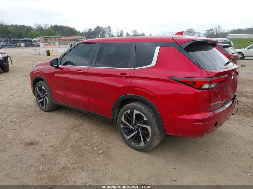 2022 Mitsubishi Outlander Black Edition 2Wd/Se 2.5 2Wd/Se Launch Edition 2Wd