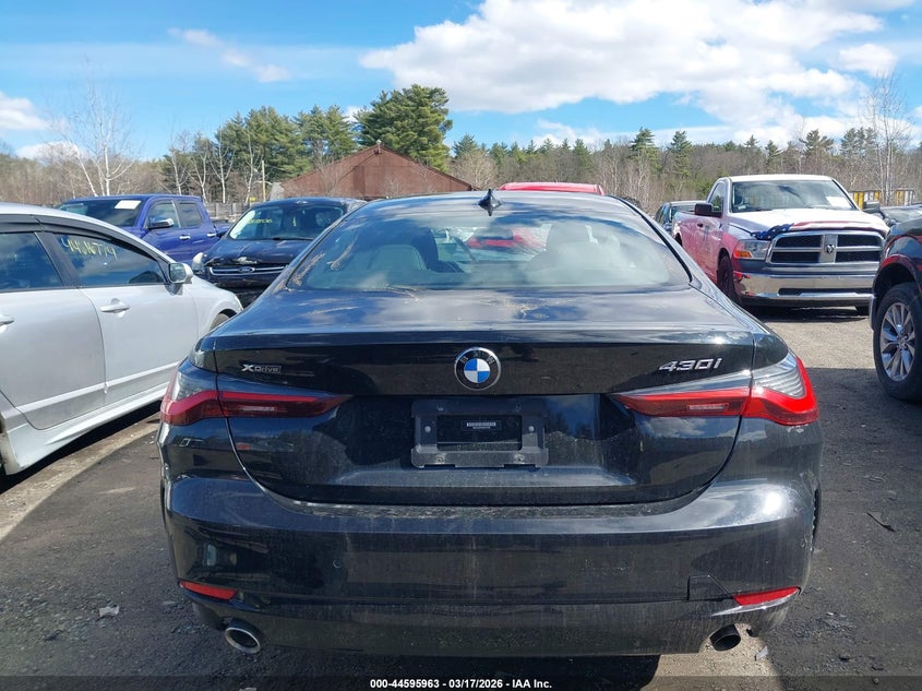 2021 BMW 430I xDrive VIN: WBA73AP07MCF51645 Lot: 44595963