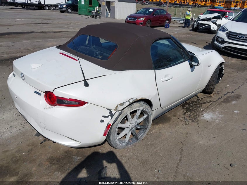 Vin: jm1ndad77k0305327, lot: 45093049, mazda mx-5 miata grand touring 20194