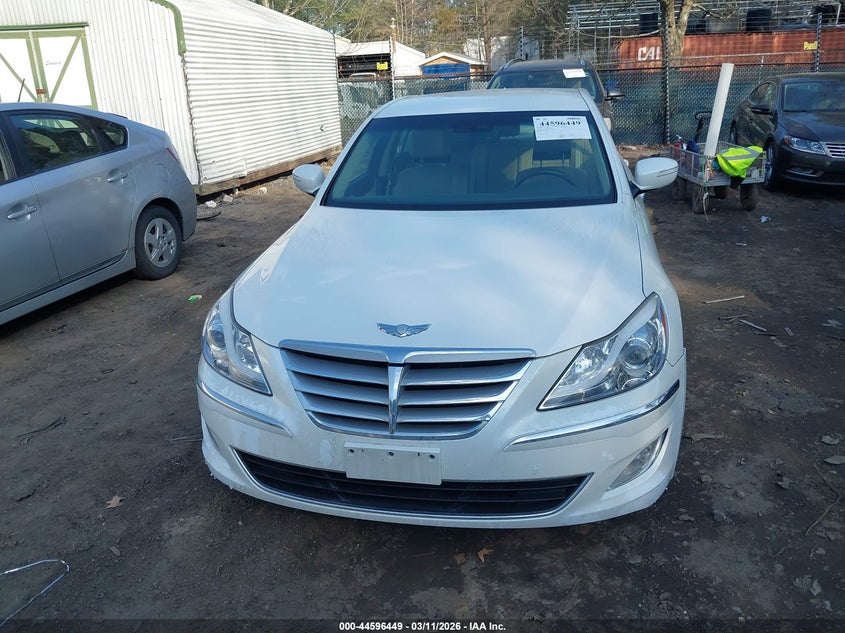 2012 Hyundai Genesis 3.8 VIN: KMHGC4DDXCU197083 Lot: 44596449