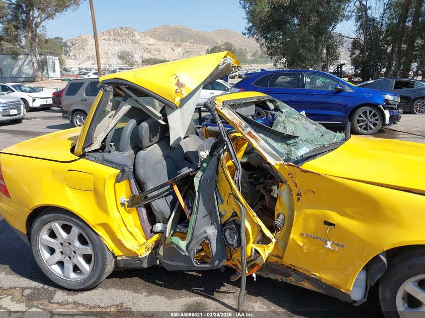 1998 Mercedes-Benz Slk 230 VIN: WDBKK47F5WF078346 Lot: 44596521