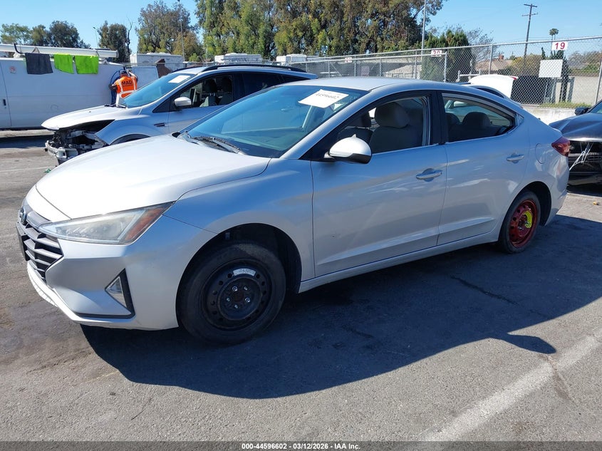 2019 Hyundai Elantra Se KMHD74LF2KU861577 photo 1