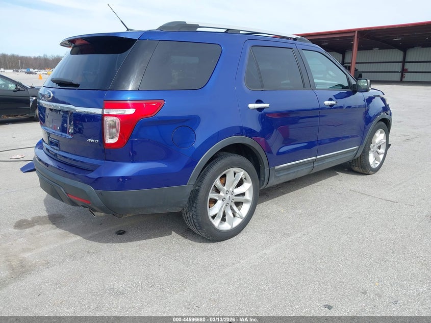 Vin: 1fm5k8d83dgc89334, lot: 45093608, ford explorer xlt 20134