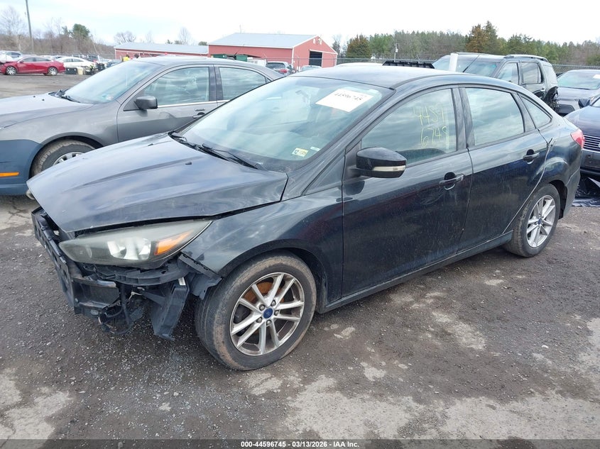 Vin: 1fadp3f26fl208663, lot: 45093673, ford focus se 20152