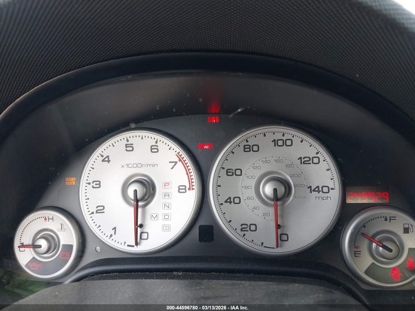 2004 Acura Rsx VIN: JH4DC54894S004305 Lot: 44596780