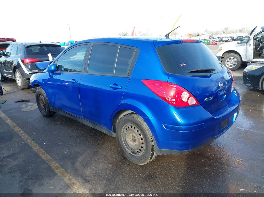 2012 Nissan Versa 1.8 1.8 S blue Lot 111044596807 Vin 3N1BC1CP1CK244478