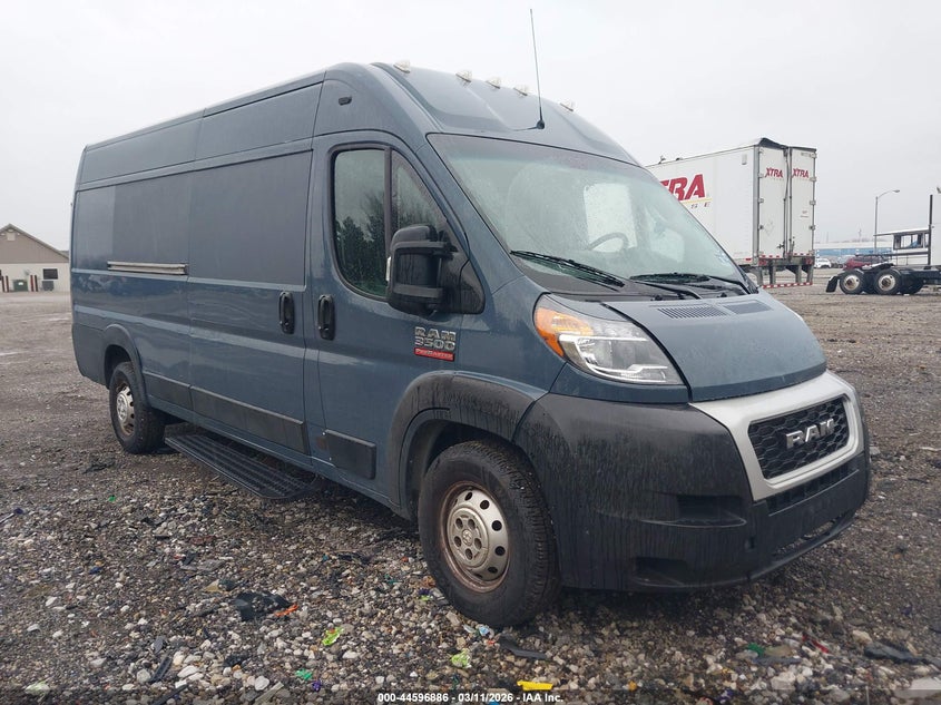 2019 RAM PROMASTER 3500 CARGO VAN HIGH ROOF 159 WB EXT
