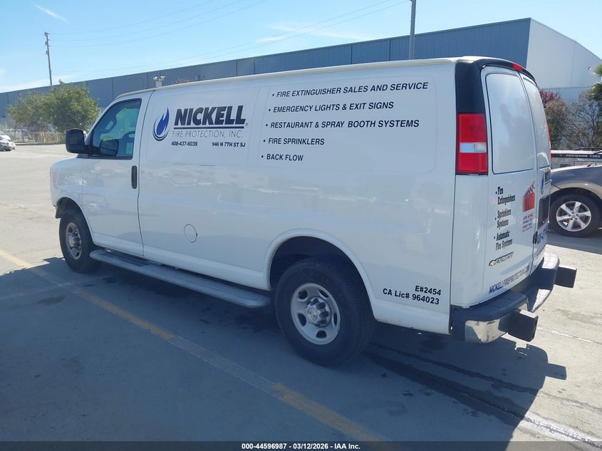 2020 Chevrolet Express Cargo Rwd 2500 Regular Wheelbase Wt