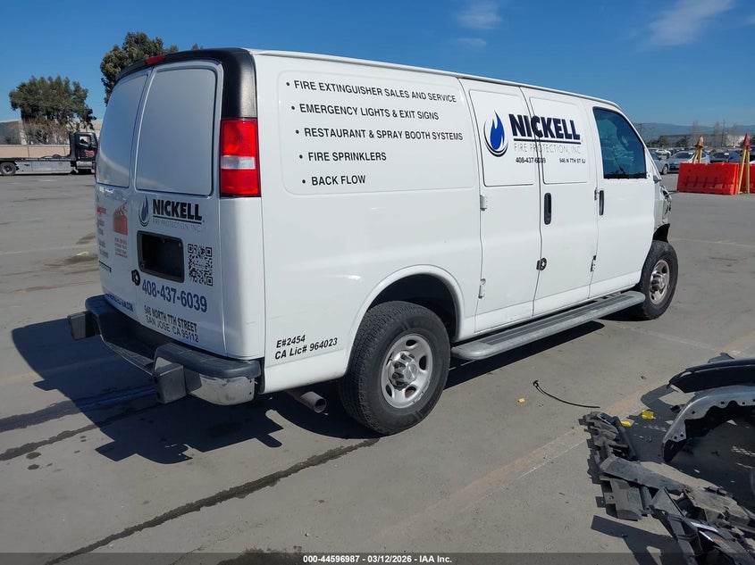 2020 Chevrolet Express Cargo Rwd 2500 Regular Wheelbase Wt